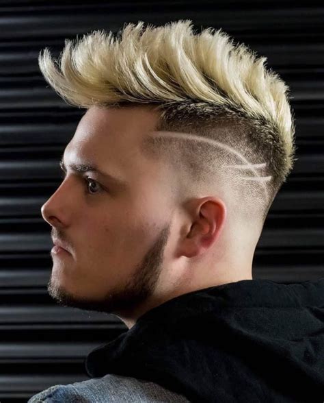 faux hawk haircut styles|faux hawk haircut no shave.